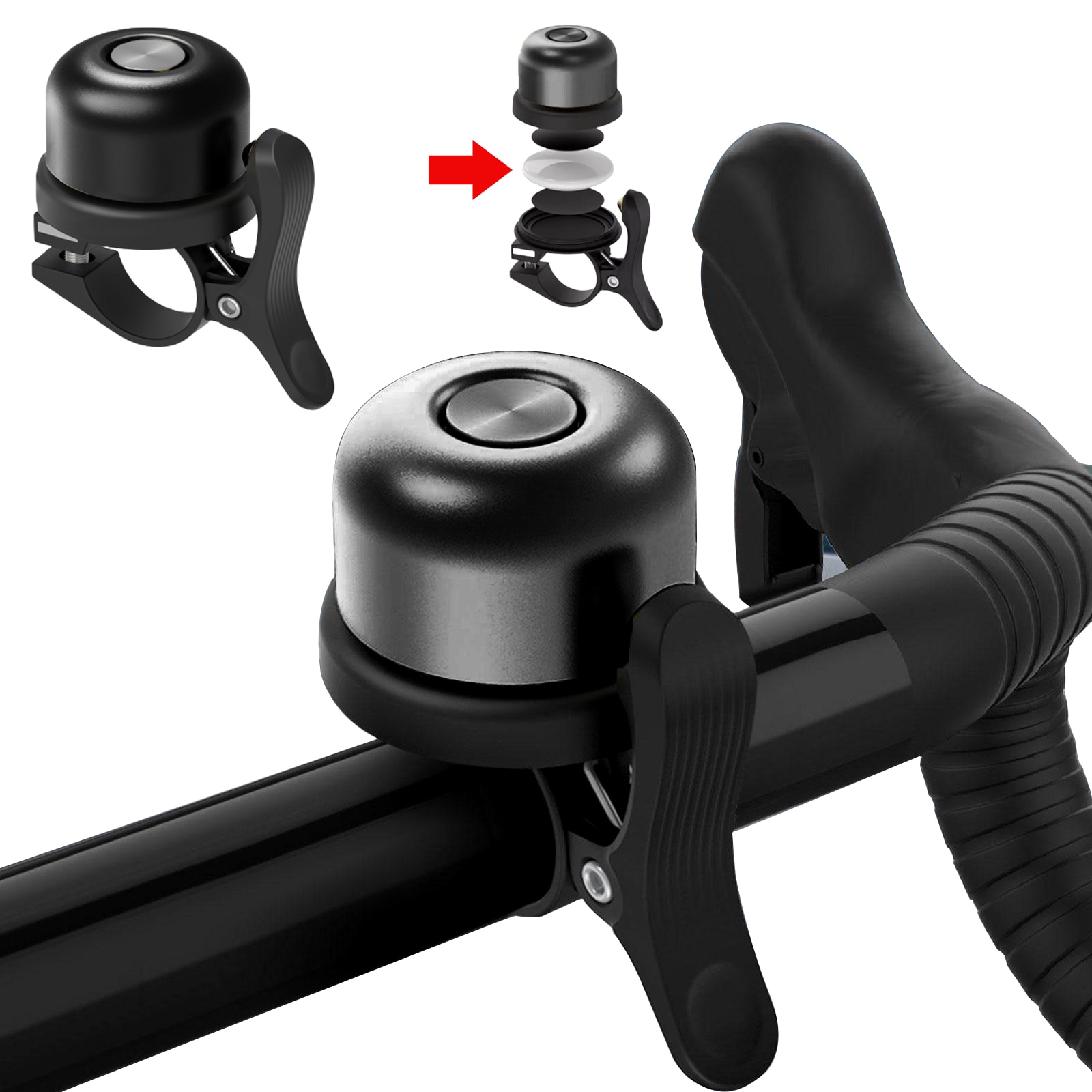 Classic-Bike-Bell-for-AirTag-Bell-Case-Waterproof-Bike-Mount-Bicycle-Bell-for-Air-Tag-GPS